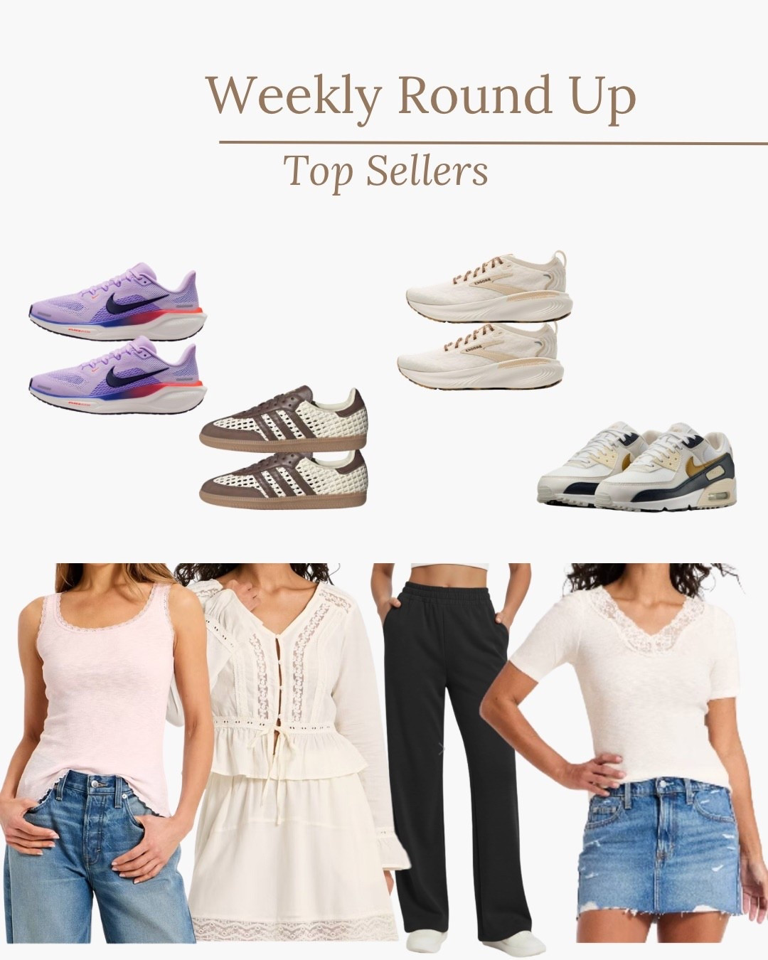 Weekly round up- top sellers!

#LTKgrwm #LTKootd #LTKfitnessgoals