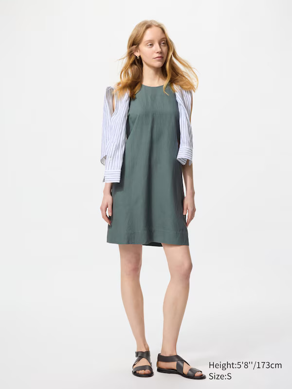 Linen Blend Mini Dress | UNIQLO (US)
