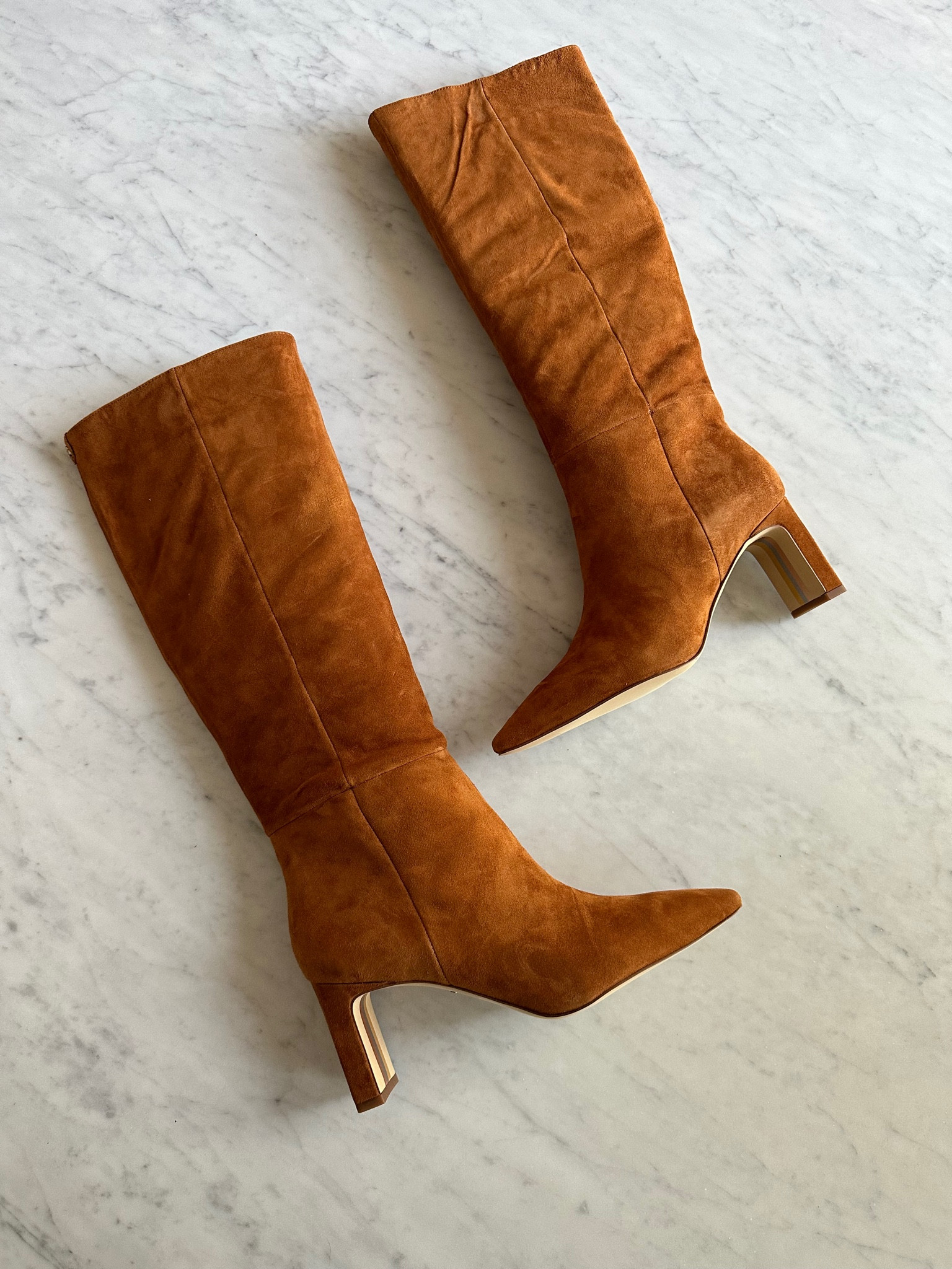 Sam Edelman Women's Sylvia Knee High Boot runs true to size 