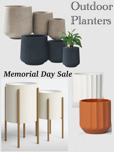 So many great deals this weekend! I’ve linked some outdoor planters on sale that will finish off that patio space perfectly. 

#LTKSeasonal #LTKHome #LTKSaleAlert