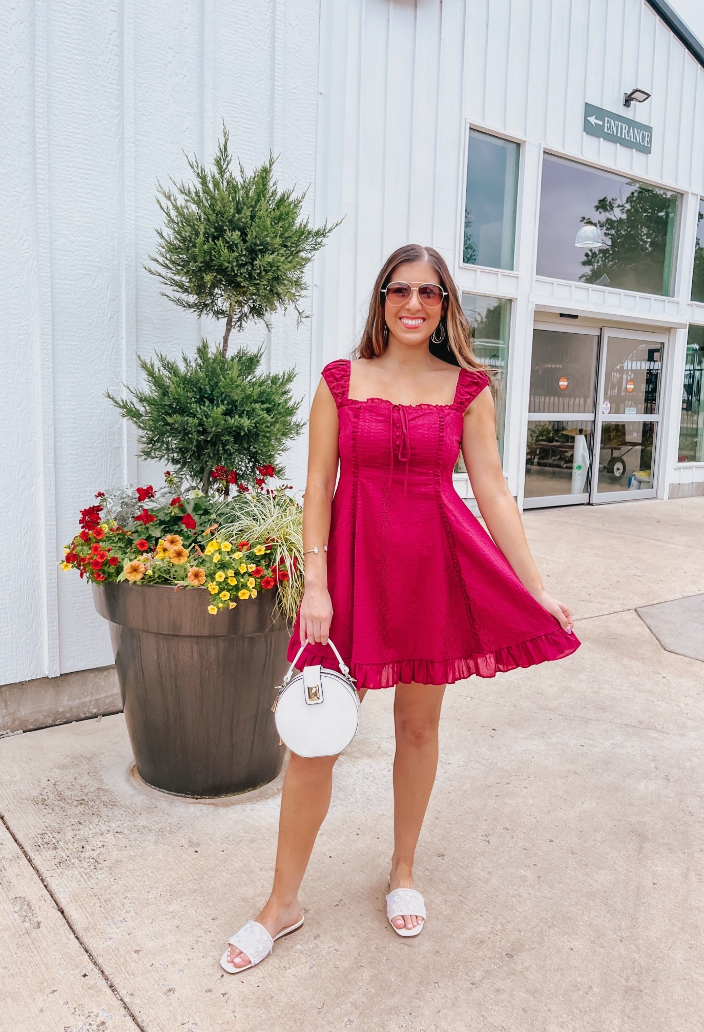 Beautiful Berry Colored Mini Dress 🩷 Love the details and it’s a super flattering fit. Wearing size Small. Shoes are also Target Style! 


#LTKTravel #LTKSeasonal #LTKootd