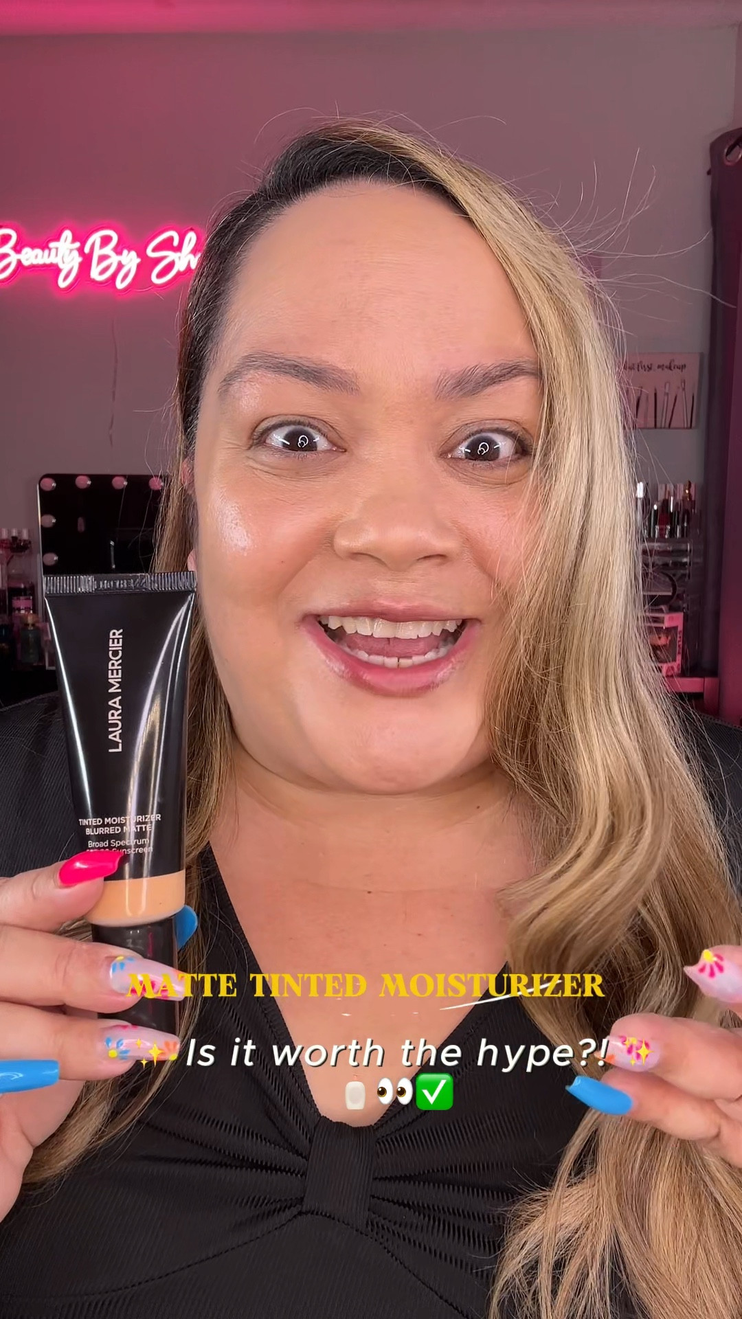 Tried the ✨ Laura Mercier Tinted Moisturizer Matte ✨ and WOW…
Buildable? ✔️
Blurring? ✔️
Natural matte finish? ✔️
I applied two layers and got amazing coverage — no cakey vibes here!
Peep the side-by-side comparison to see the glow-up in real time.
This one’s a win for makeup lovers who want their skin to breathe but still serve flawless matte realness.

#LauraMercier #TintedMoisturizerMatte #BuildableCoverage #MakeupTested #MatteSkinFinish #SkincareMeetsMakeup #BeautyTok #MakeupLover #NoFilterFinish #ComplexionPerfection

#LTKBeauty #LTKOver40 #LTKGiftGuide