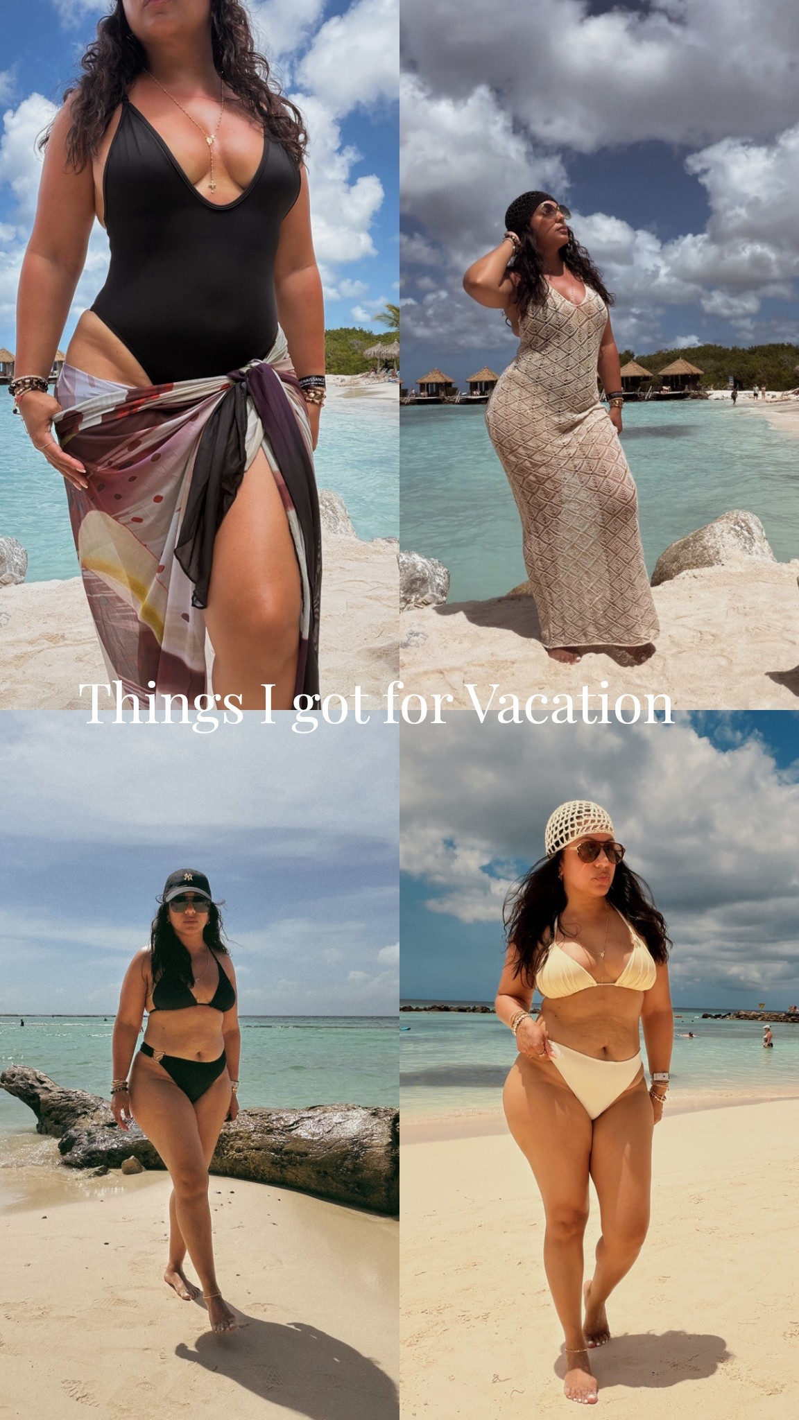 Things I got for my vacation 