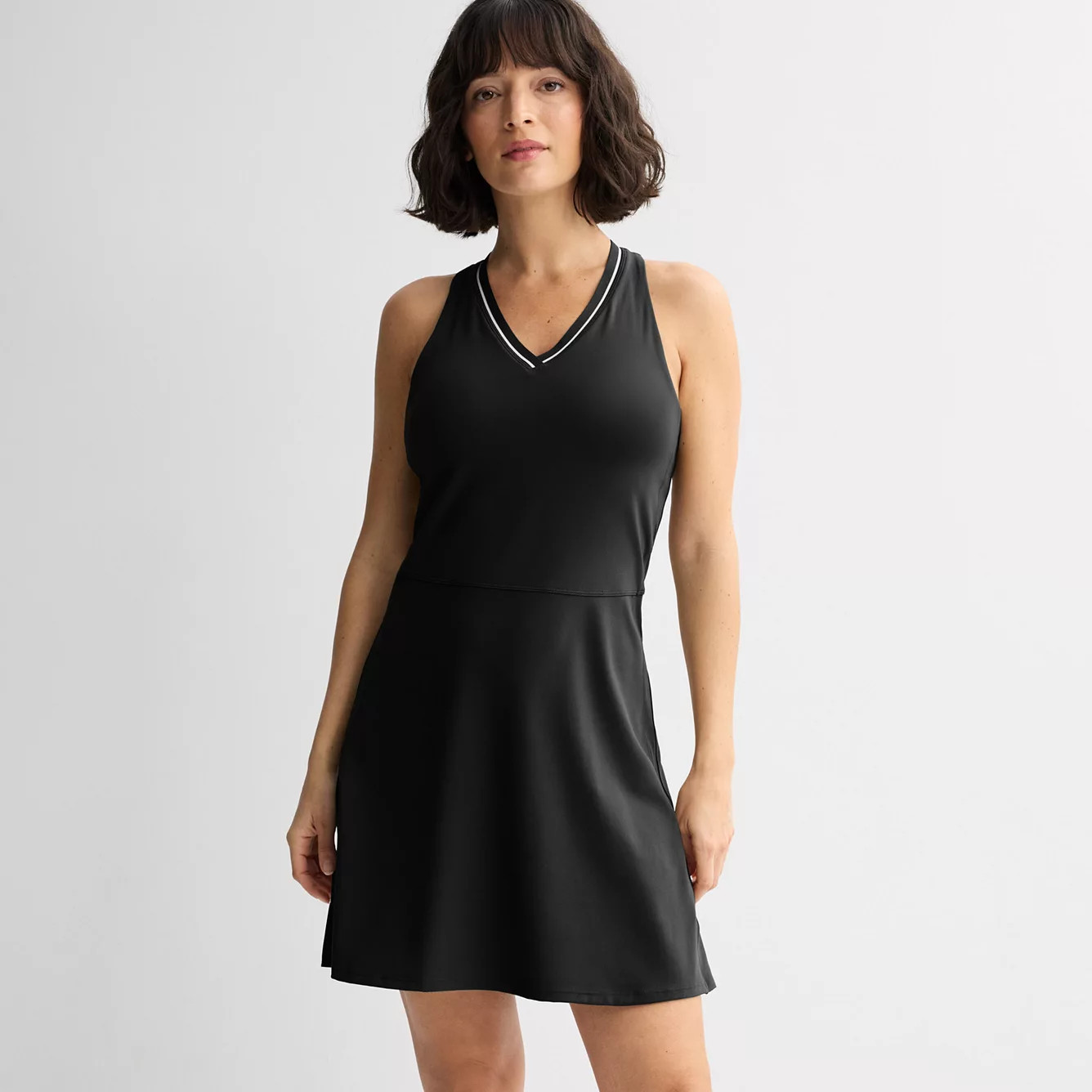 Women's FLX Affirmation V-Neck Tipping Dress | Kohl's
