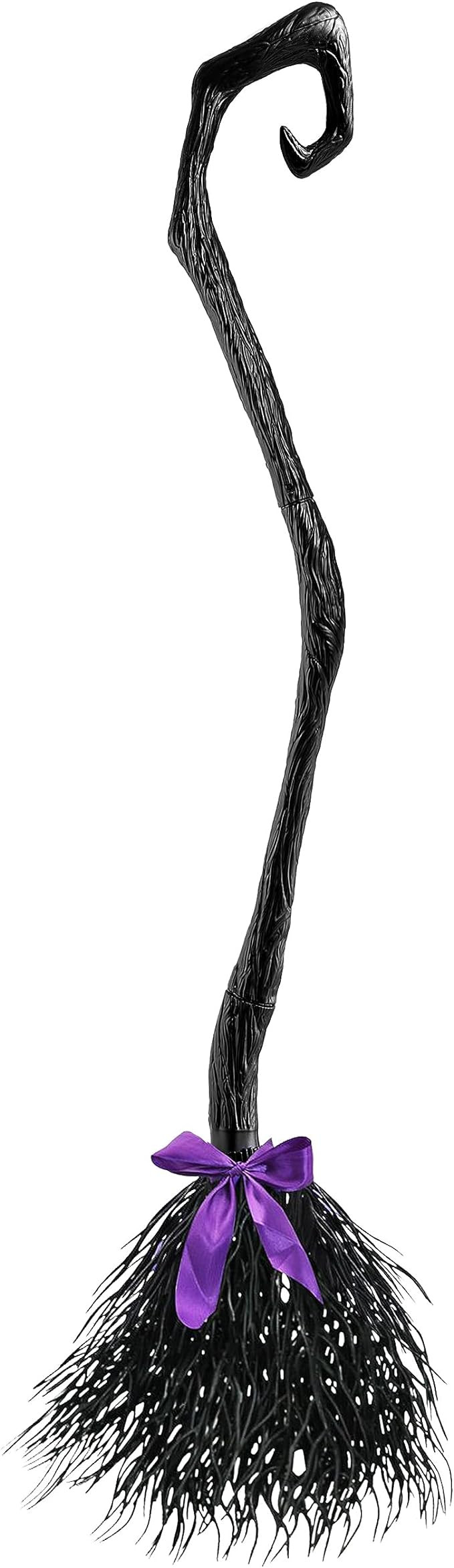 JOYIN 55'' Witch Broom with Ribbons for Kids Halloween Witches Broomstick, Costume Parties, Photo... | Amazon (US)