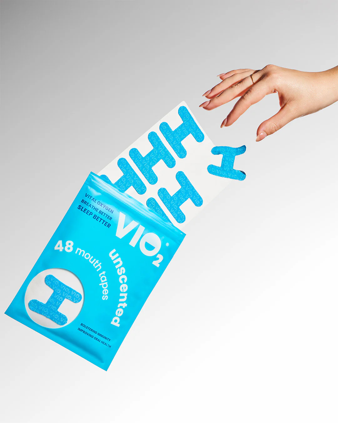 VIO2™ Unscented Mouth TapeOne Pack (48 tapes) | VIO2tape