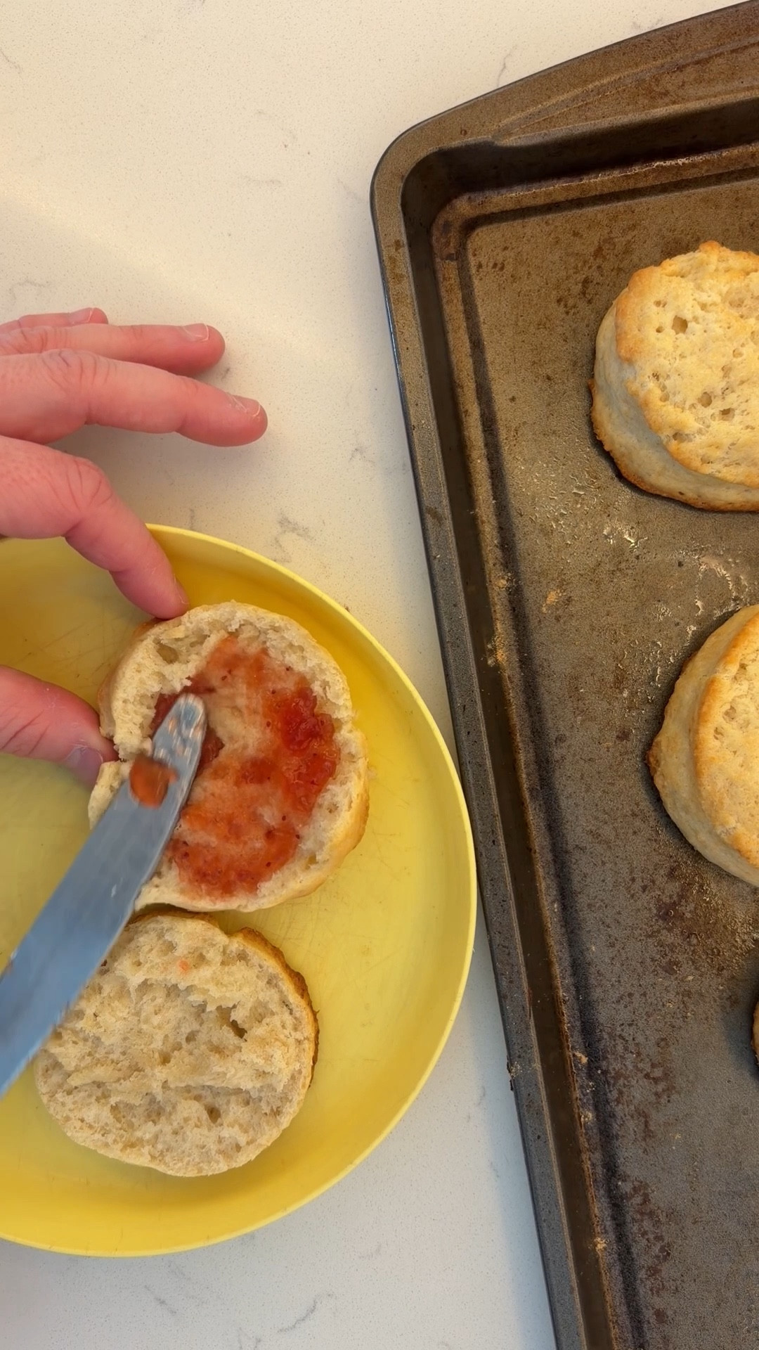 Homemade biscuits 

#LTKmorningroutine #LTKHome #LTKfoodie