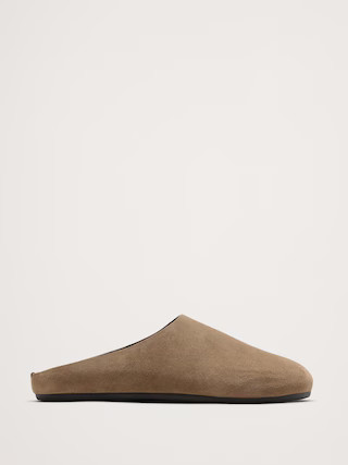 LEATHER ESSENTIAL CLOG | Banana Republic (US)