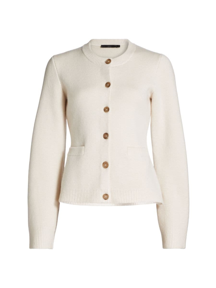 Cooper Wool-Cashmere Cardigan | Saks Fifth Avenue