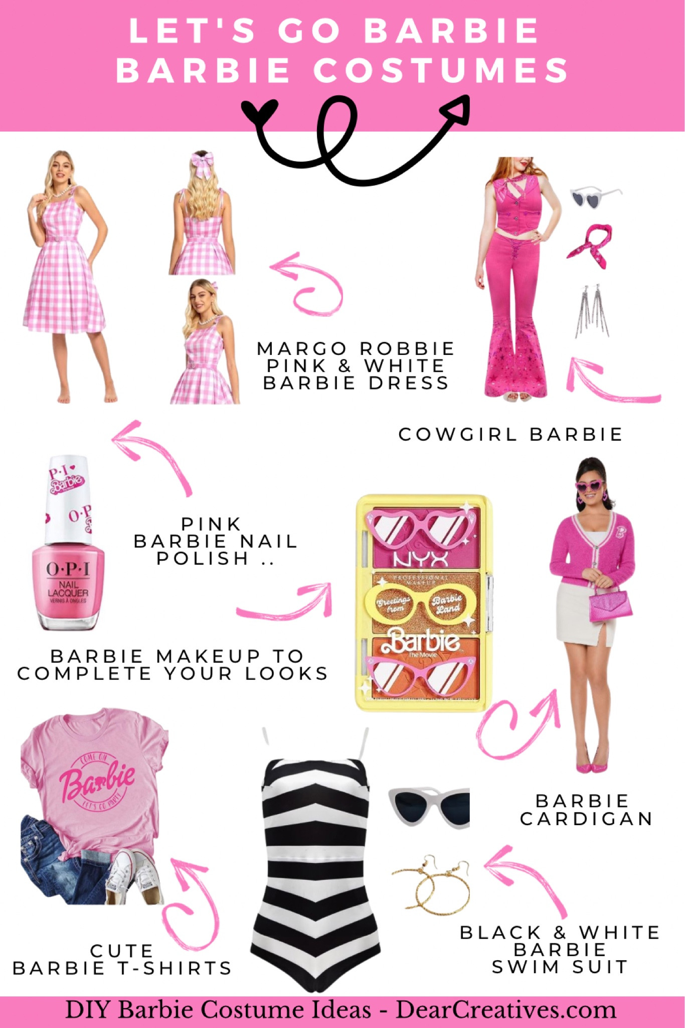 Barbie Oufits & Barbie Costumes & Everything for trendy Barbie + Looking for ideas for outfits to head to the Barbie Movie? Or to wear for cosplay or Halloween? 👻 Barbie makeup & Style… 

#LTKSeasonal #LTKFind