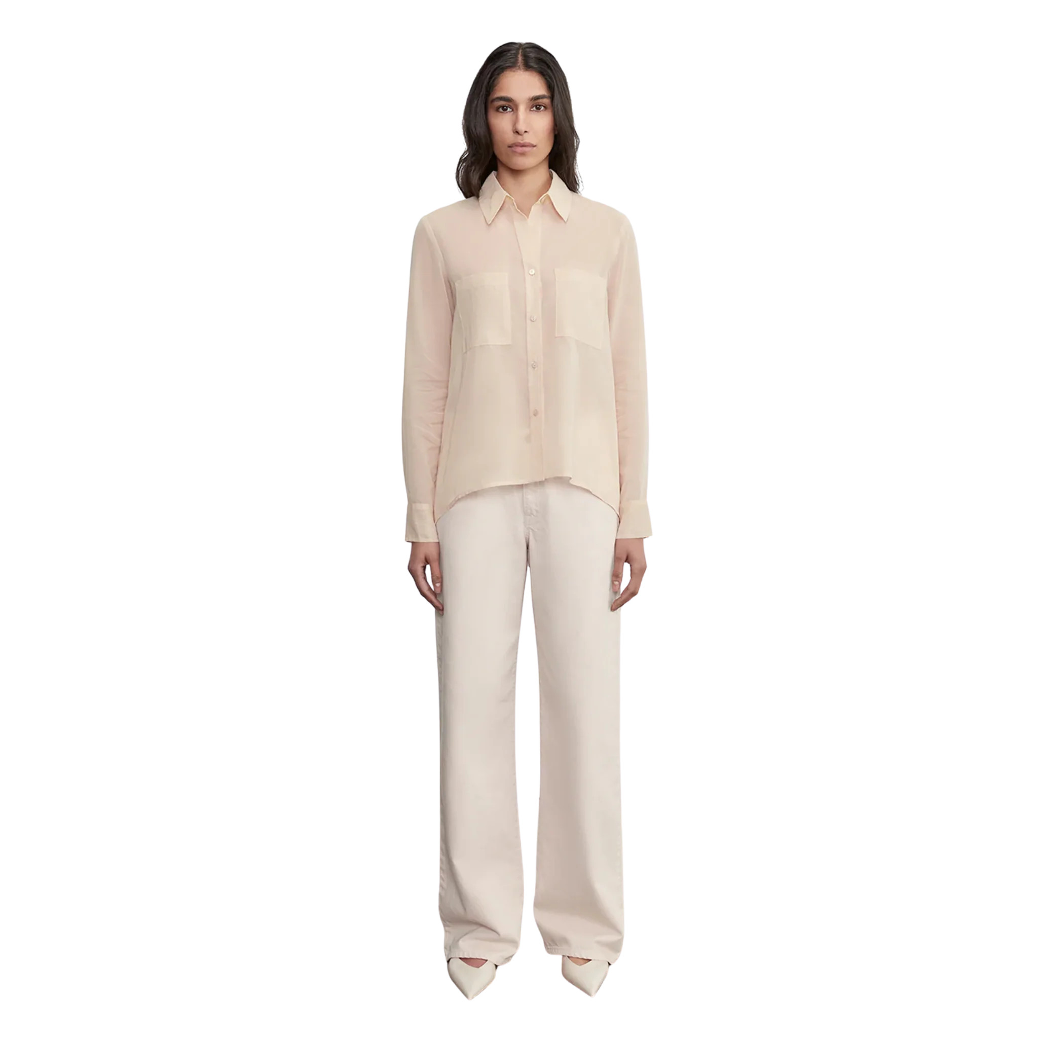 Cotton Organza Shirt | Le Weekend Studio