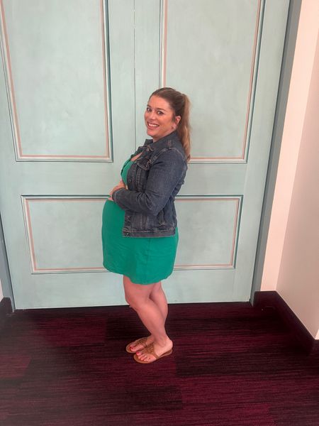 39 weeks and last family outing before Little Miss arrives to meet her family! Saw Aladdin last night and it was SO good! This maternity mini dress was the perfect summer evening outfit … and might remain in my closet even after baby. 

#LTKunder50 #LTKbump