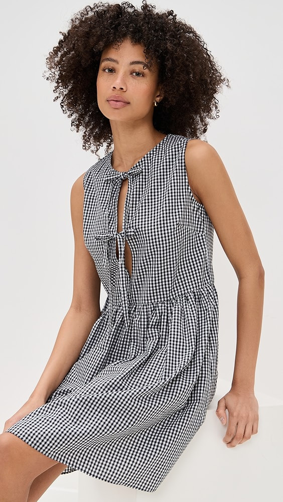 Tie Up Gingham Dress | Shopbop