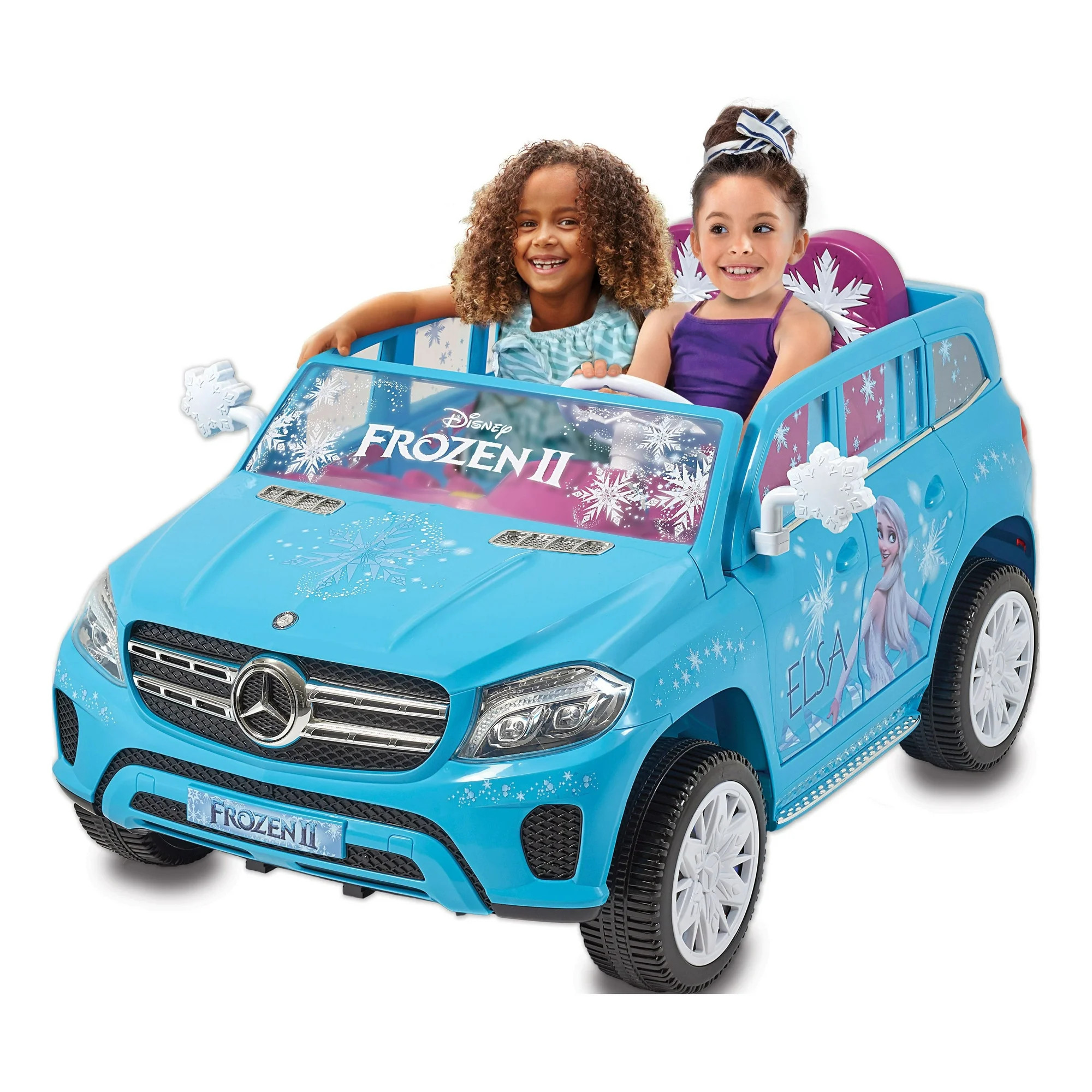 12V Disney's Frozen Mercedes GLS-320, Battery Powered Ride-on, Kids Ages 3+, up to 5 MPH - Walmar... | Walmart (US)