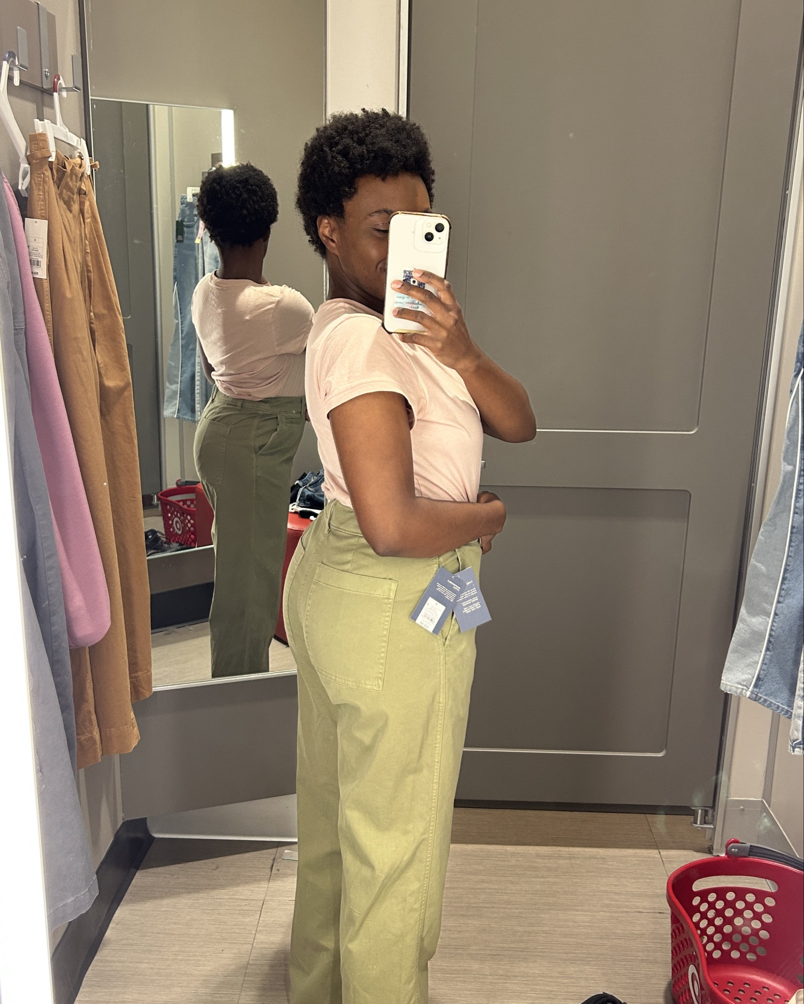 i actually didn’t mind the fit on these, though they look longer on me than in the store photo. maybe because i’m petite-sized in clothes? #tryonhaul #targetfinds

#LTKSaleAlert #LTKStyleTip