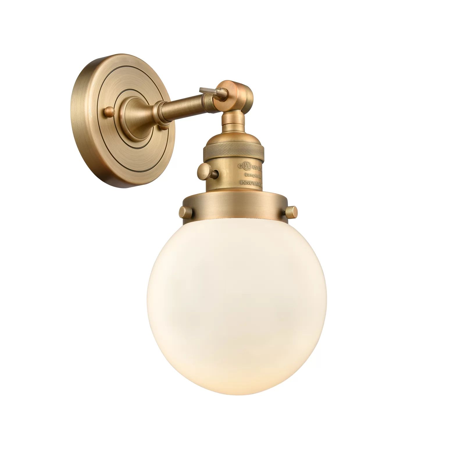 Cleorand 1 - Light Dimmable Armed Sconce | Wayfair Professional