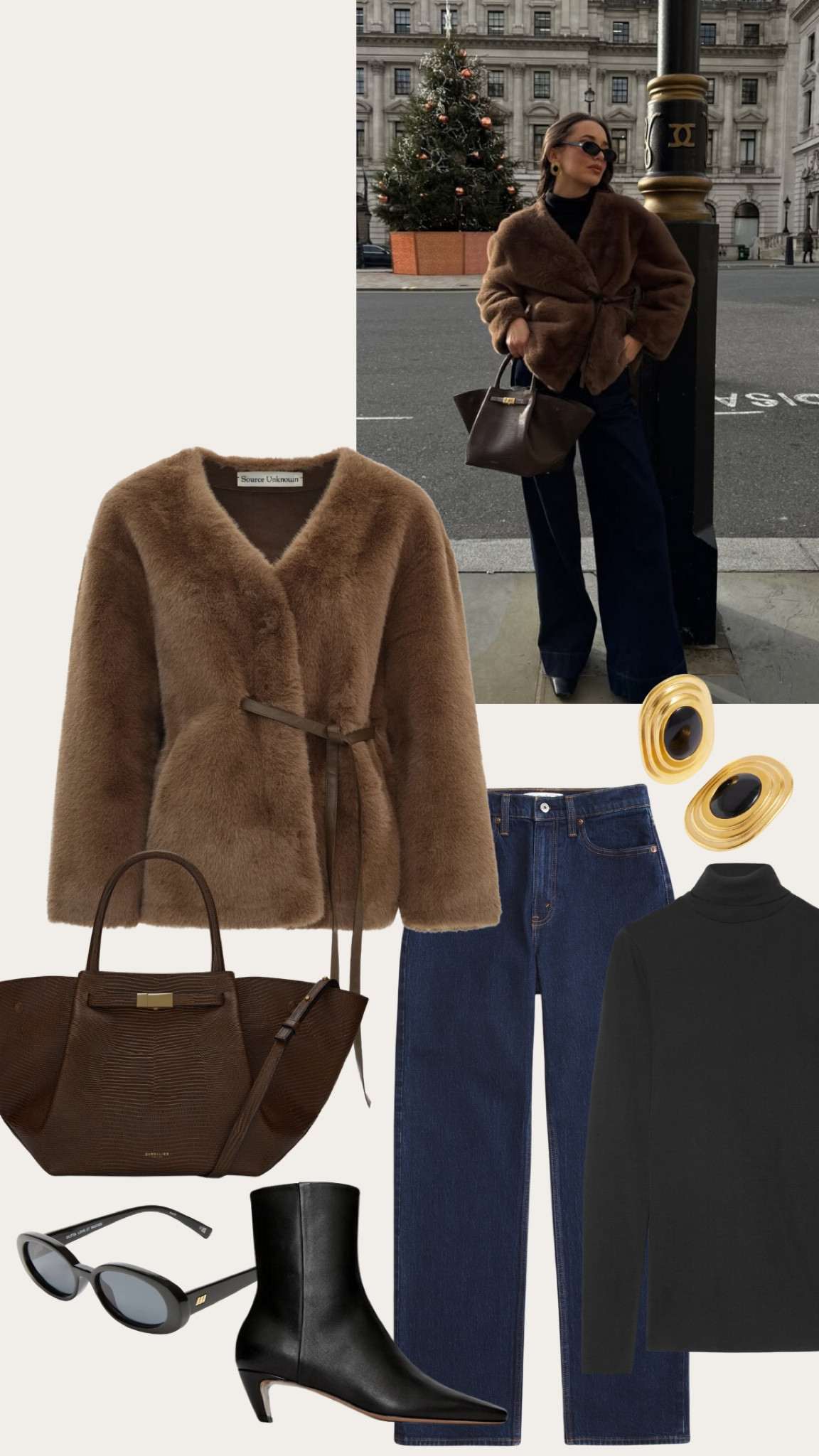 Cosy outfit for city days 🤎
Jacket is from Source Unknown 

#LTKwinter #LTKshoes #LTKstyletip