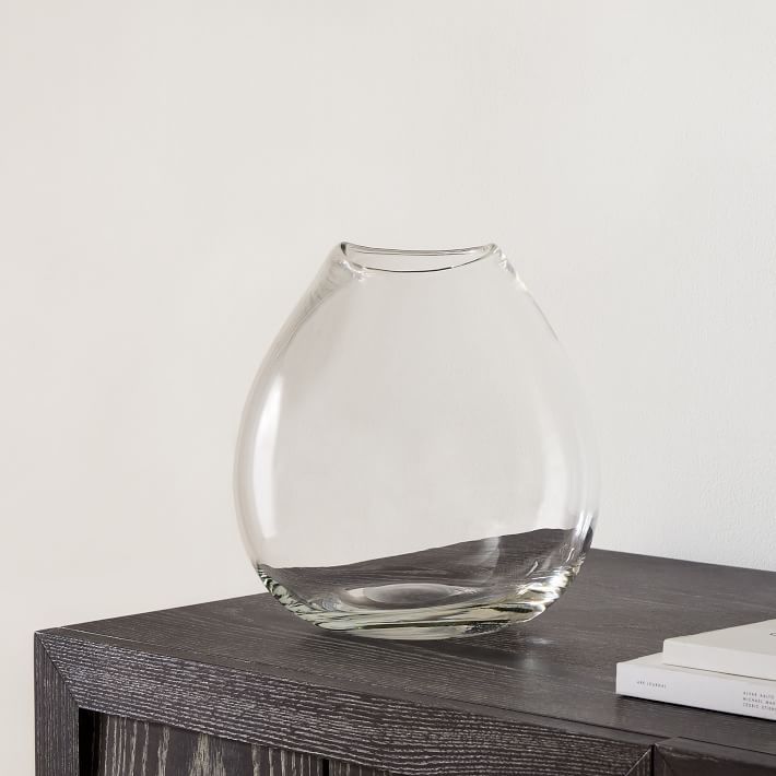 Organic Glass Vases | West Elm (US)