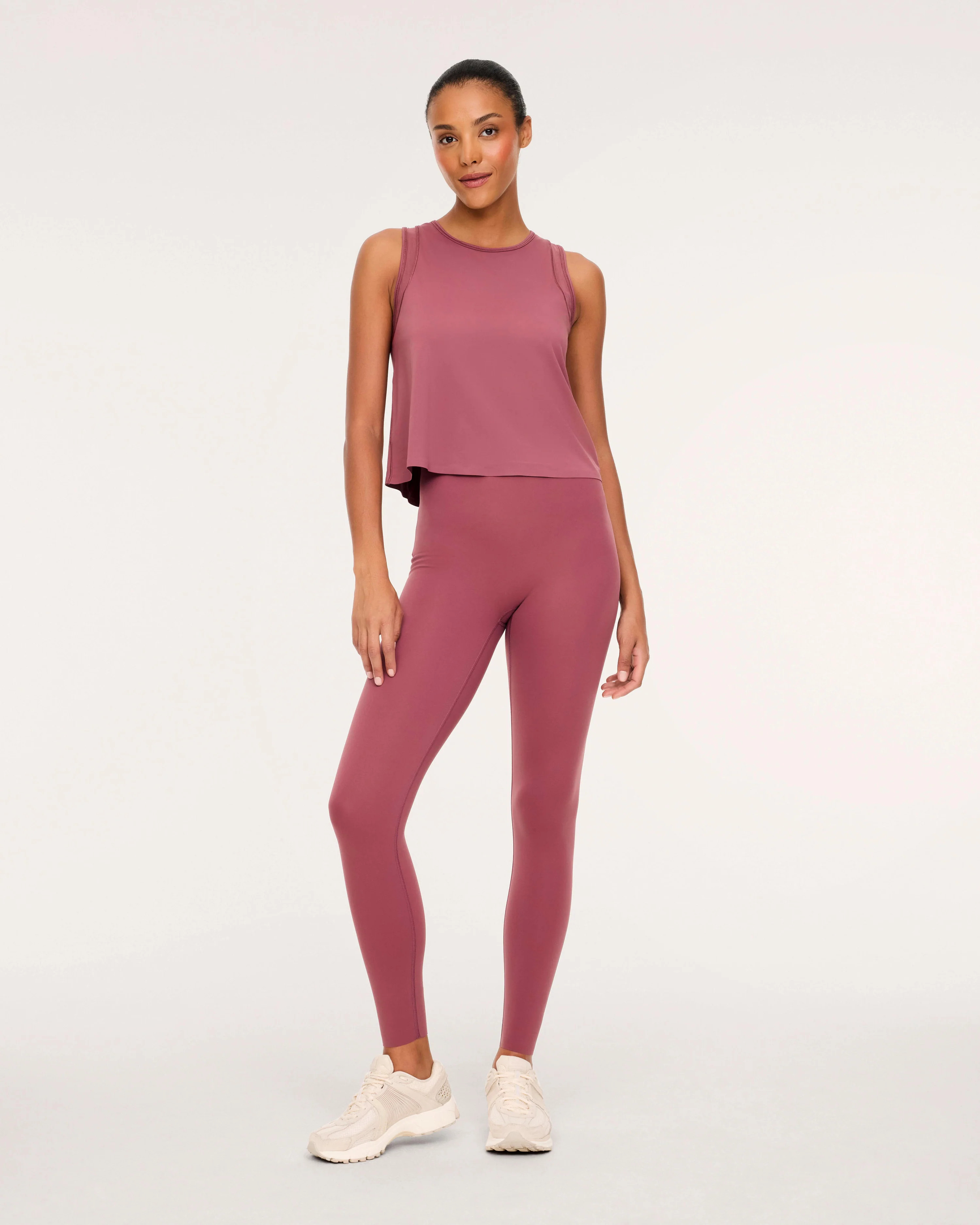 Full-Length Leggings with Mid-Tummy Compression | Spanx