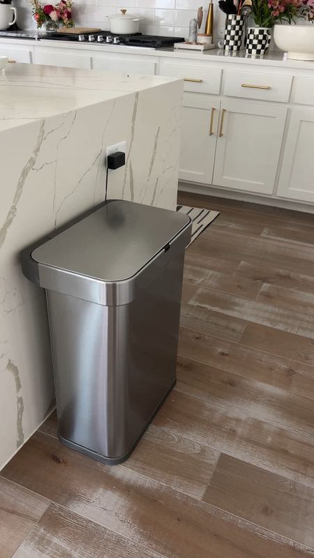The best trash can we’ve had for years! We’ve had this simplehuman voice and sensor trash can since 2018 and love it. It’s so easy to use and handy for when we’re cooking or just need it to open without being nearby! 

#LTKhome #LTKVideo