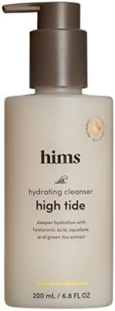 hims High Tide Hydrating Daily Cleanser for Men - Gentle Face Cleanser with Hyaluronic Acid, Squa... | Amazon (US)