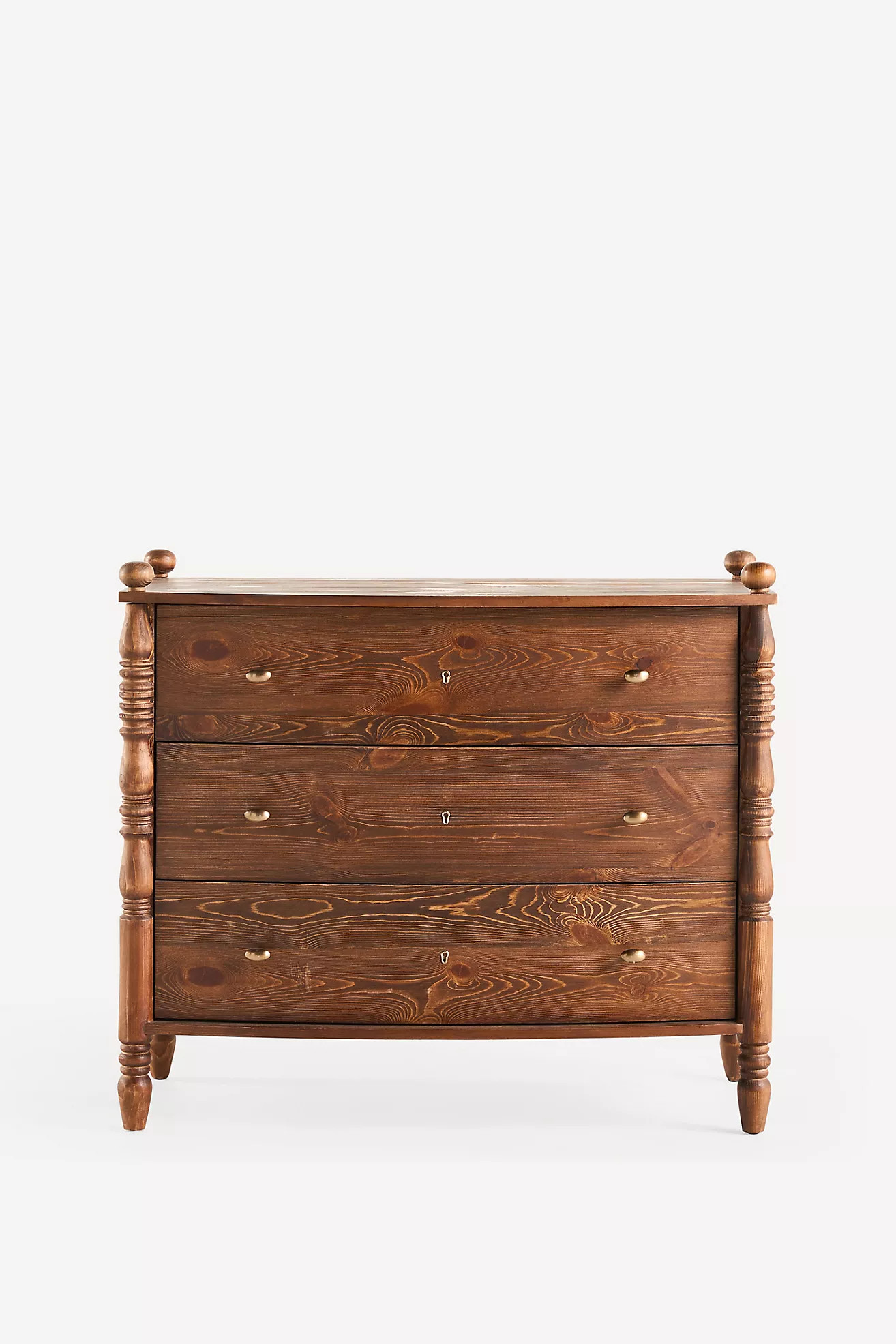 Spindle Three-Drawer Dresser | Anthropologie (US)