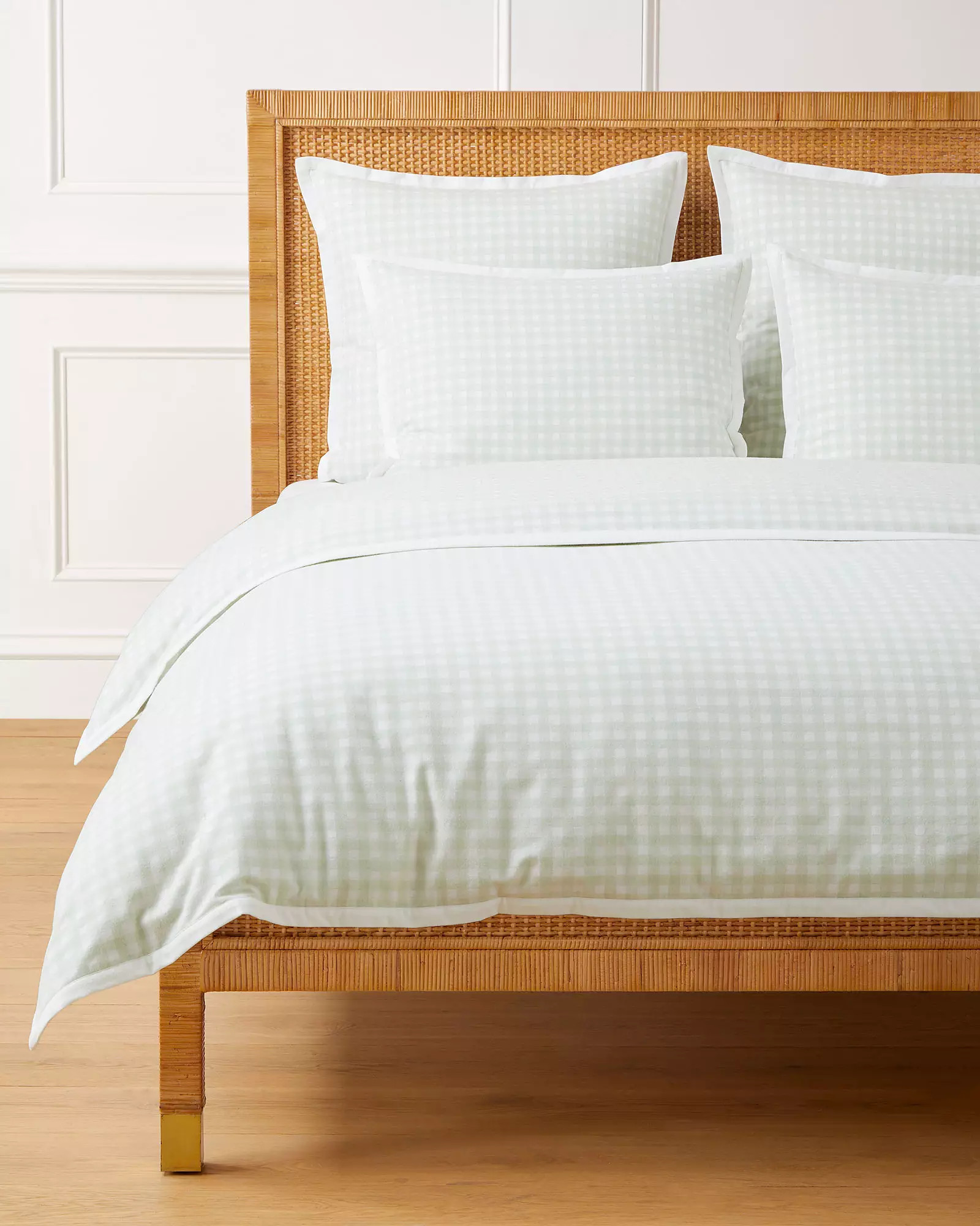 Belvedere  Flannel Duvet Cover | Serena and Lily