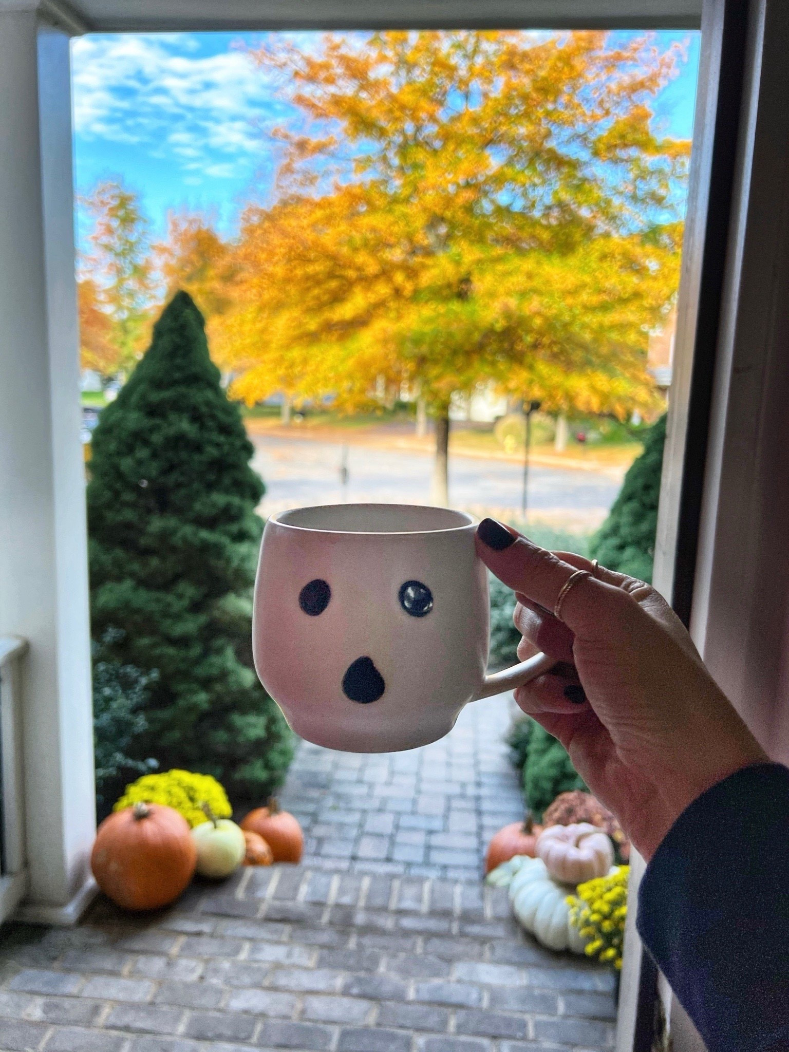 Halloween ghost mugs on sale! 

#LTKHome #LTKHalloween #LTKSaleAlert