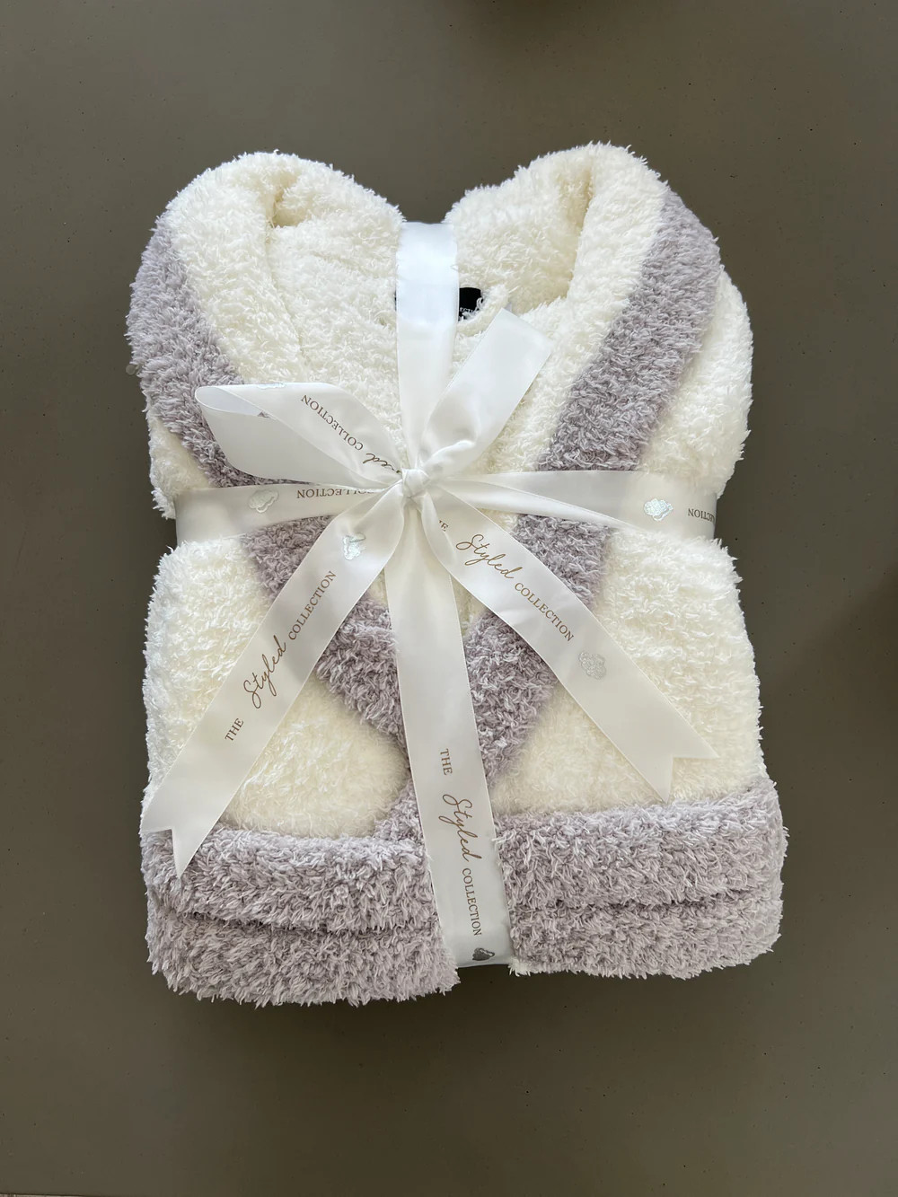 Two-Tone Buttery Robe | The Styled Collection