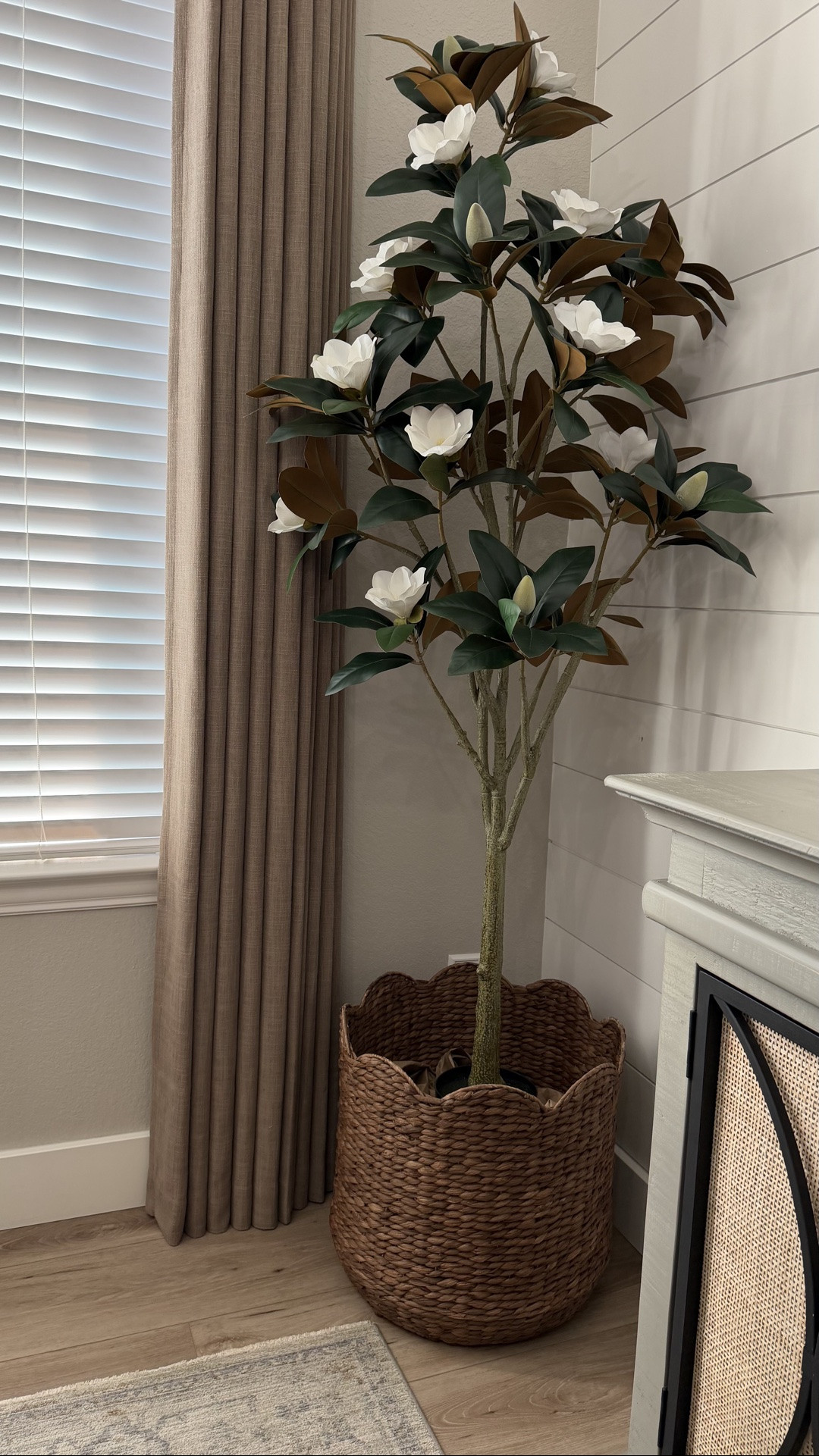 A quick and easy way to bring warmth into your home is to add floor-to-ceiling curtains in a warm shade.

Here’s the details of my curtain order:

Color: Taupe Grey
Hanging Header Style (Hooks included): Pinch Pleat
Single Panel Width (inch): 50
Single Panel Length (inch): 123
Lining Type: Privacy, Shading Rate 60%, 117 gsm cotton white
Matching Tieback (3x18 Inches): No Need
Body Memory Shaped for Pinch Pleat: Yes need memory training

#LTKHome #LTKSaleAlert