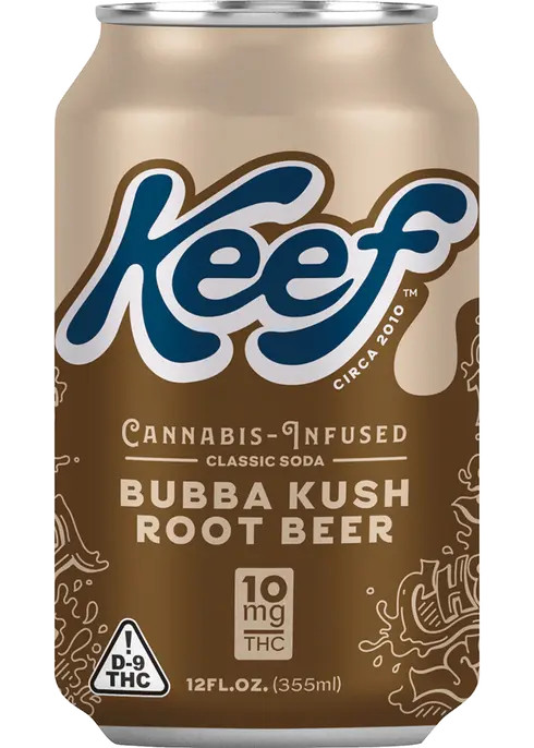 Keef THC 10mg Classic Soda Bubba Kush Root Beer | Total Wine