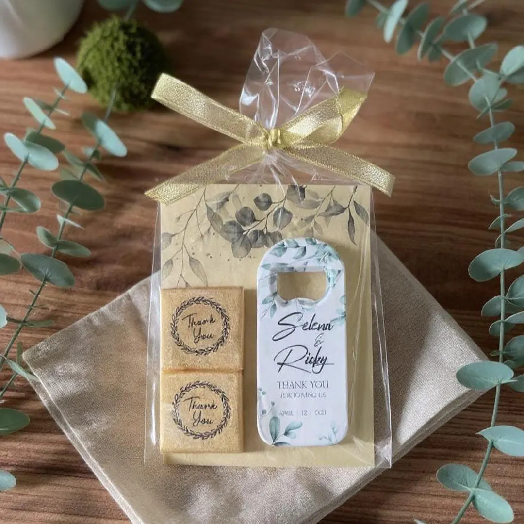 Wedding Favor Magnet With Gift Pack and Chocolate, Wedding Gift Pack for Guests, Wedding Favors f... | Etsy (US)