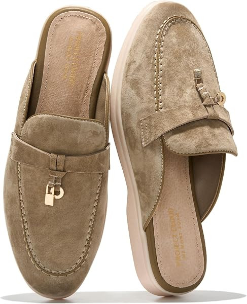 Project Cloud 100% Genuine Leather Mules for Women - Stylish Womens Mules | Amazon (US)