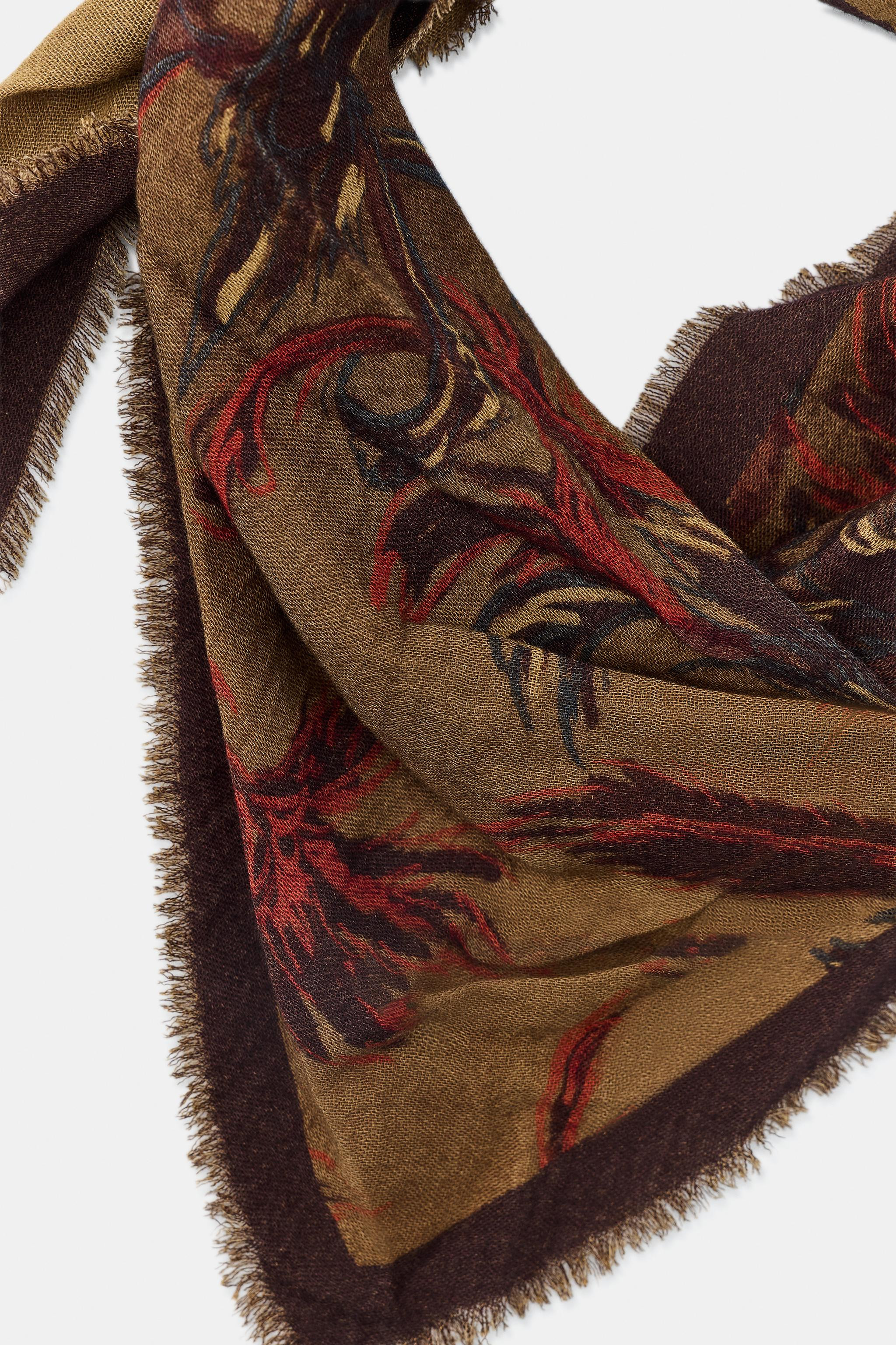 FLORAL PRINT BANDANA | Zara US