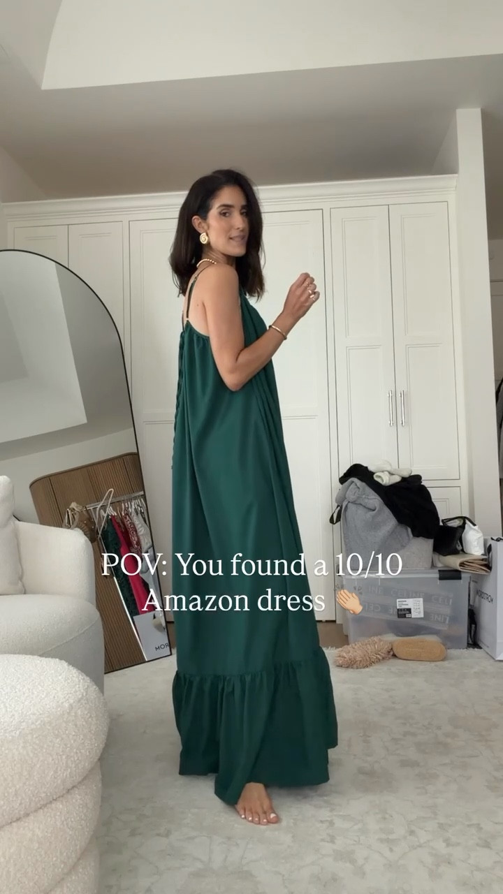 This dress is so beautiful in person and you won’t believe the price! I am so happy with the fit and color. I’m just shy of 5-7” wearing the size small #stylinbyaylin #aylin #amazonfind #dresss

#LTKgrwm #LTKootd #LTKOver40