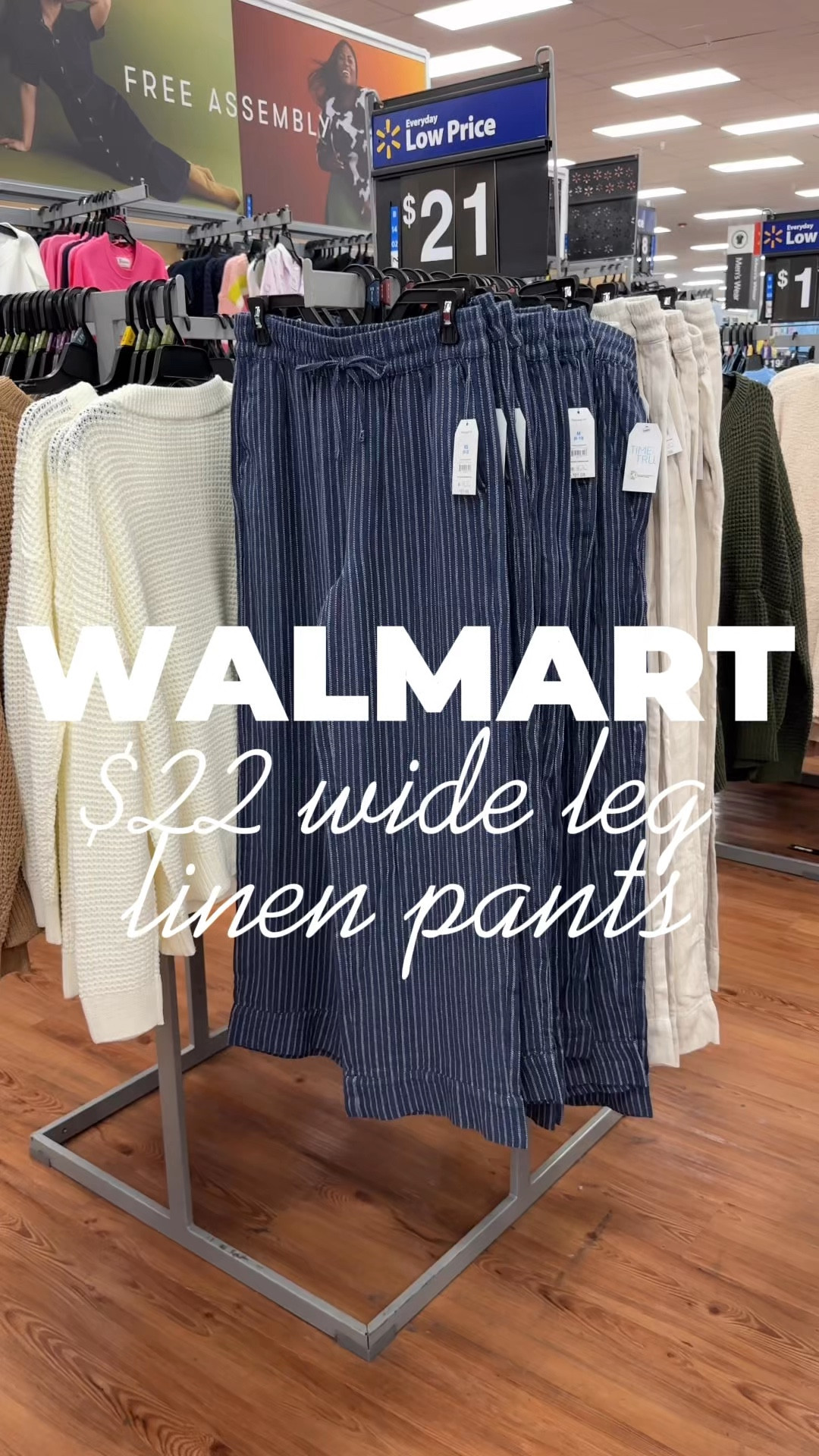 Walmart $22 wide leg linen pants are back! Now available online in a handful of perfect colors for spring and summer! 

Follow me for more affordable fashion and Walmart finds! 

#LTKWatchNow #LTKStyleTip #LTKSeasonal