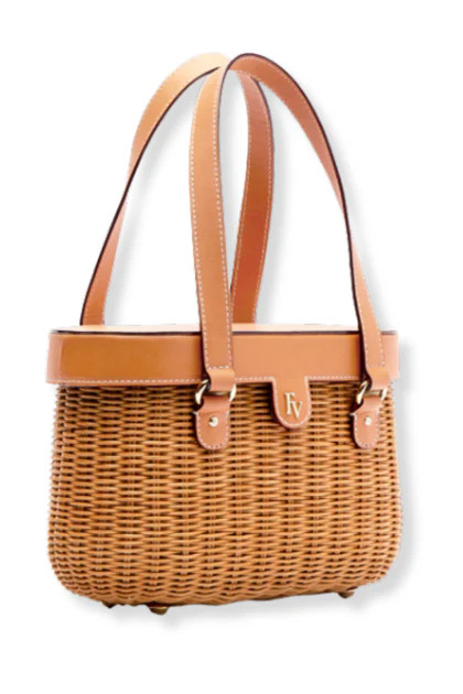 Frances Valentine Willow Toast Wicker Basket Bag | The Willow Tree