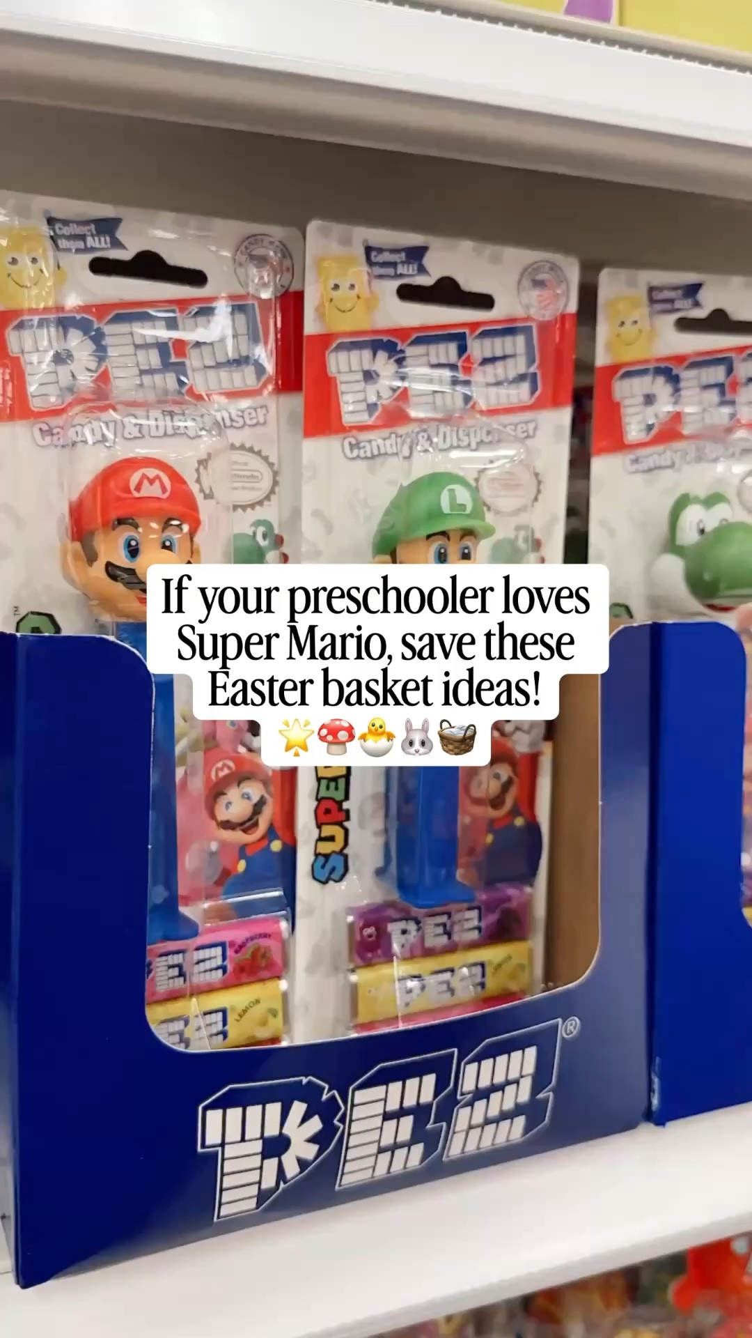 Texted Dane and told him I deserve the Mom of the Year Award 🥇 for these Super Mario Easter basket stuffer finds! 🤭 

Luca (our 4 year old boy) is in his Super Mario era, so I figured I’d add a couple of themed items to his Easter basket this year. Then I got a little carried away… 🙃

Maybe I’ll save some items for star jar prizes? Either way, I wanted to share for all my moms with Super Mario obsessed kids! I hope this takes a little off your plate! ♥️🌟

PS: Everything shown I found at Target! Not everything is available online, but definitely check in store. There were so many options at my local store!

#LTKmomlife #LTKSeasonal #LTKKids