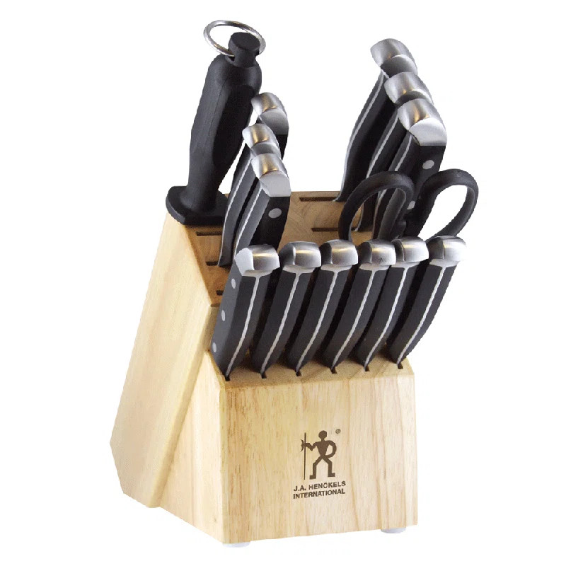 Henckels Statement 15-piece Knife Block Set - Natural | Wayfair North America