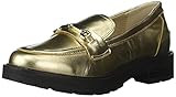 Sam Edelman Girls Tully Mini Loafer, Gold Leaf, 4 Big Kid | Amazon (US)