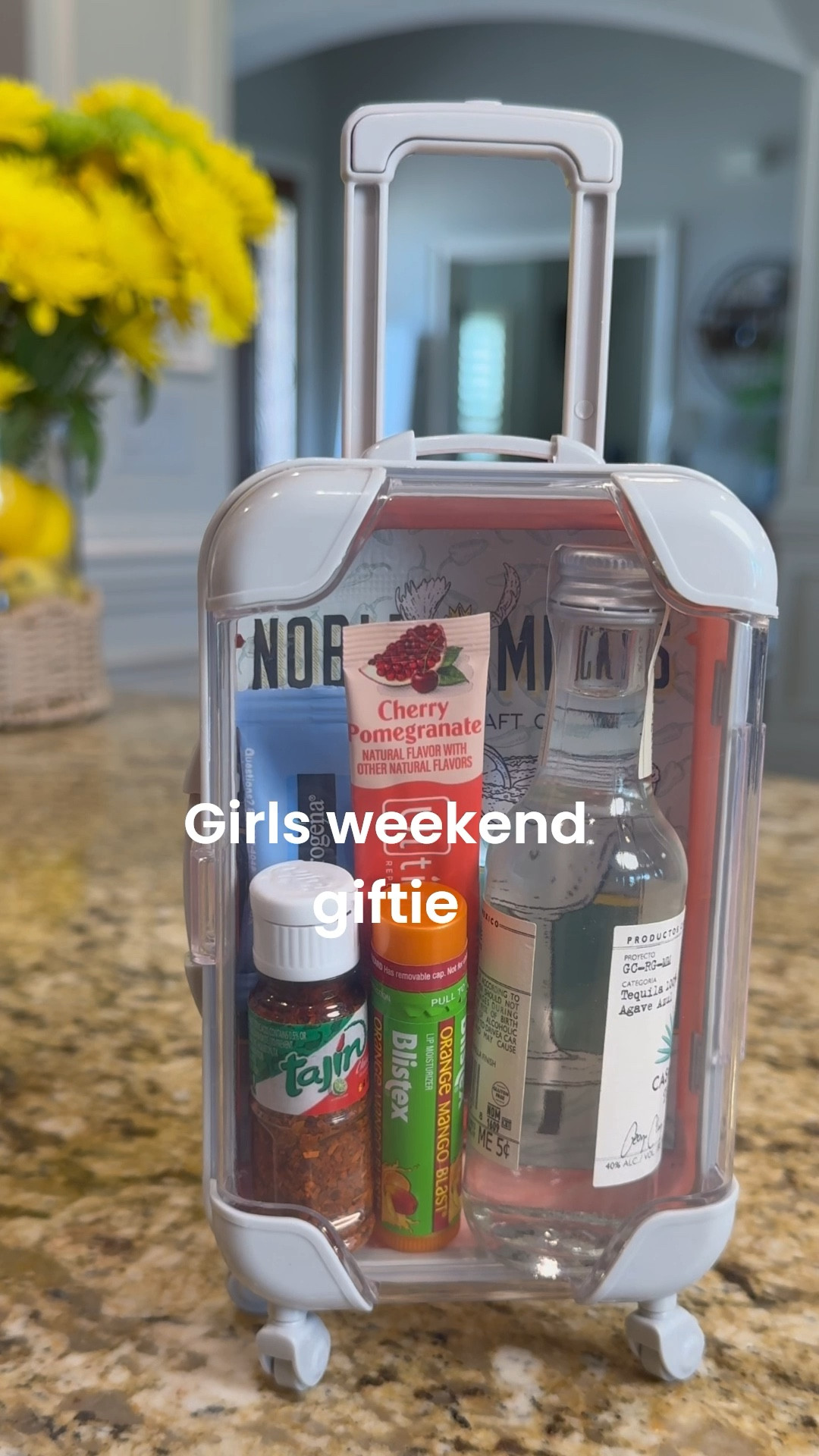 Ready for wheels up on the ultimate girls weekend! 

Packed the essentials in the cutest little carry-ons for my favorite travel crew—tequila, hydration, snacks, and a little TLC. Because friendship deserves first-class treatment!

Tag your travel besties and tell me what you’d add to yours!



See ya soon besties! I’m on my way to ya! 😘

#GirlsWeekend #TravelGifties #MiniButMighty #FriendshipInACarryOn #bachloretteweekend #giftideasforher #girlsgifts #cutegifts #cutegiftideas #minigifts #giftforgirlfriend #partyfavor

#LTKOver40 #LTKWedding #LTKParties