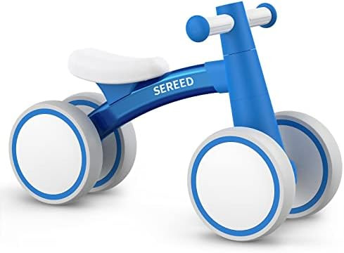 SEREED Baby Balance Bike for 1 Year Old Boys Girls 12-24 Month Toddler Balance Bike, 4 Wheels Tod... | Amazon (US)