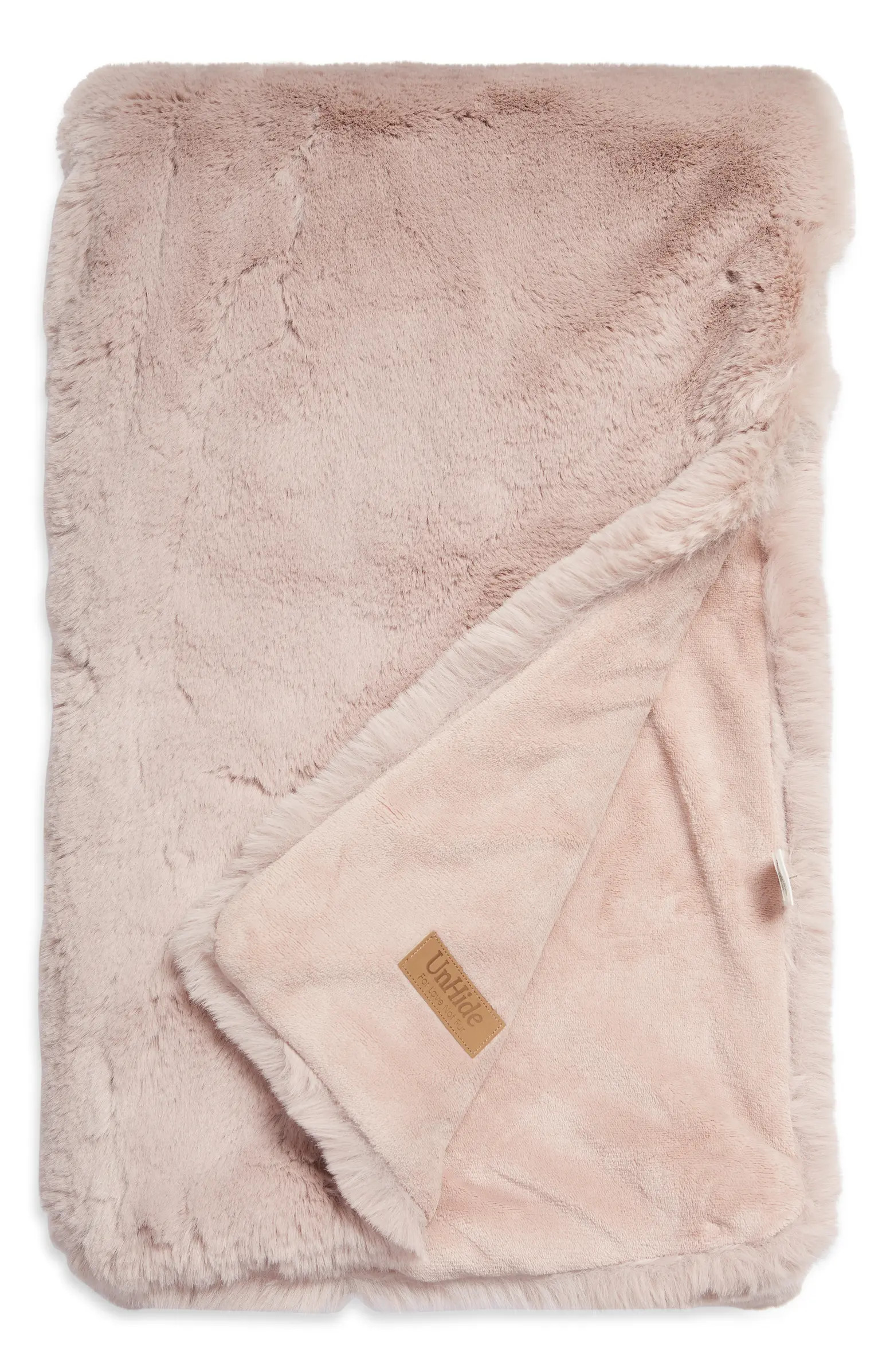 The Marshmallow 2.0 Medium Faux Fur Throw Blanket | Nordstrom