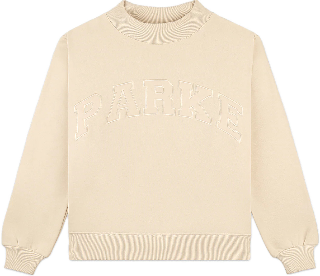 Monochrome Varsity Mockneck | Parke