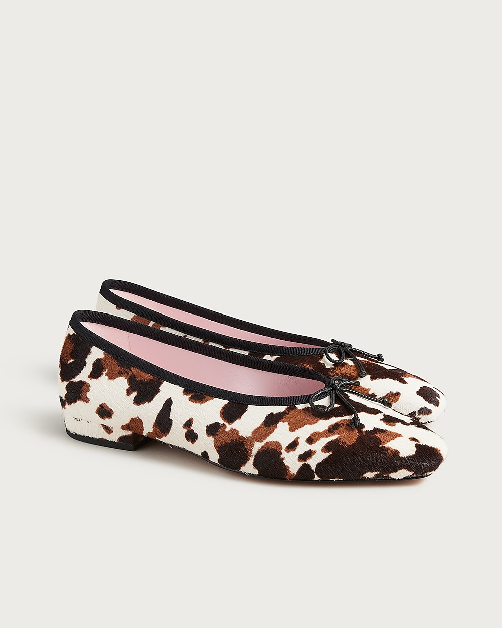 Sophie ballet flats in printed calf hair | J. Crew US