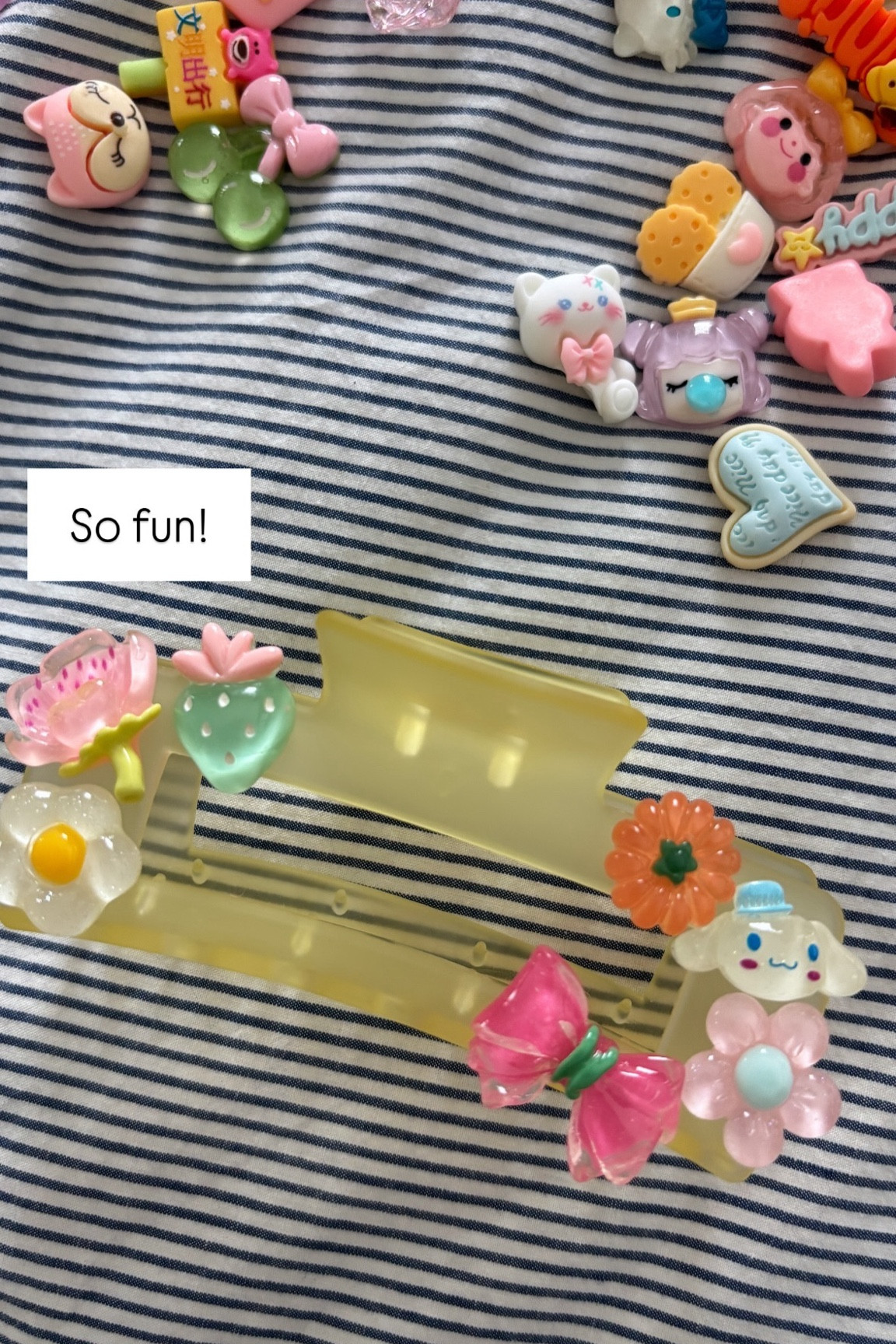 Here are the supplies that I ordered for the decoden party! 