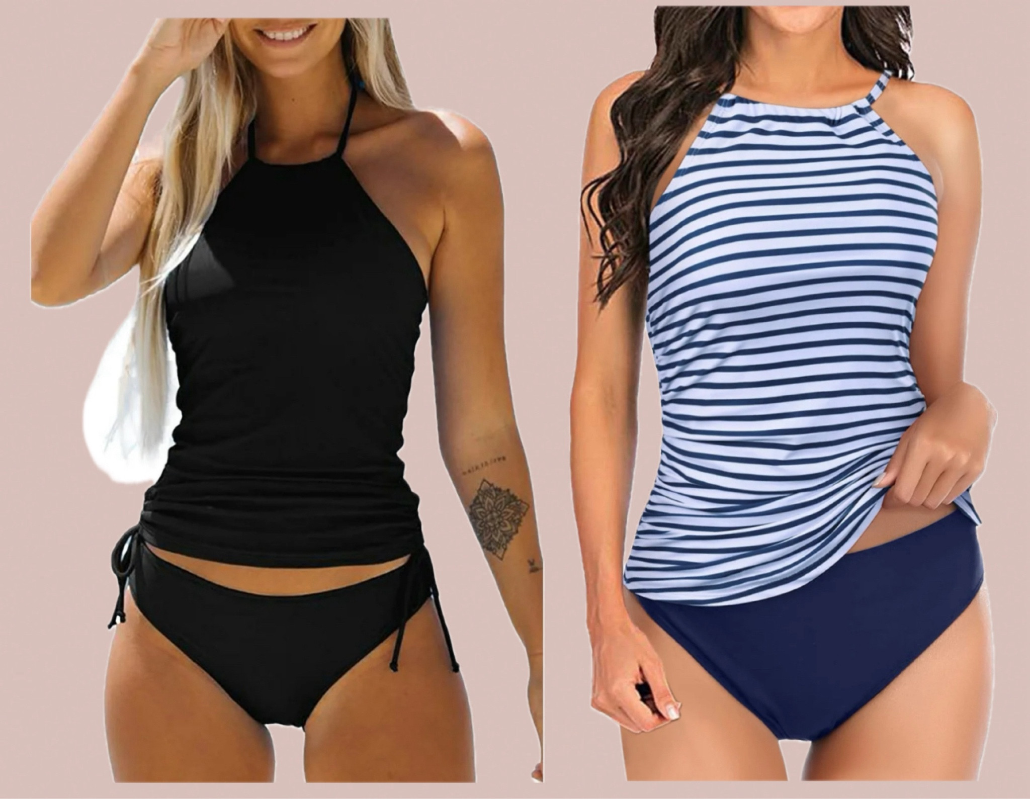 These @walmart swimsuits are perfect for the moms and want more coverage, but life a two piece! AND they are under $10!!! #affordablefashion 

#LTKmidsize #LTKSeasonal #LTKover40