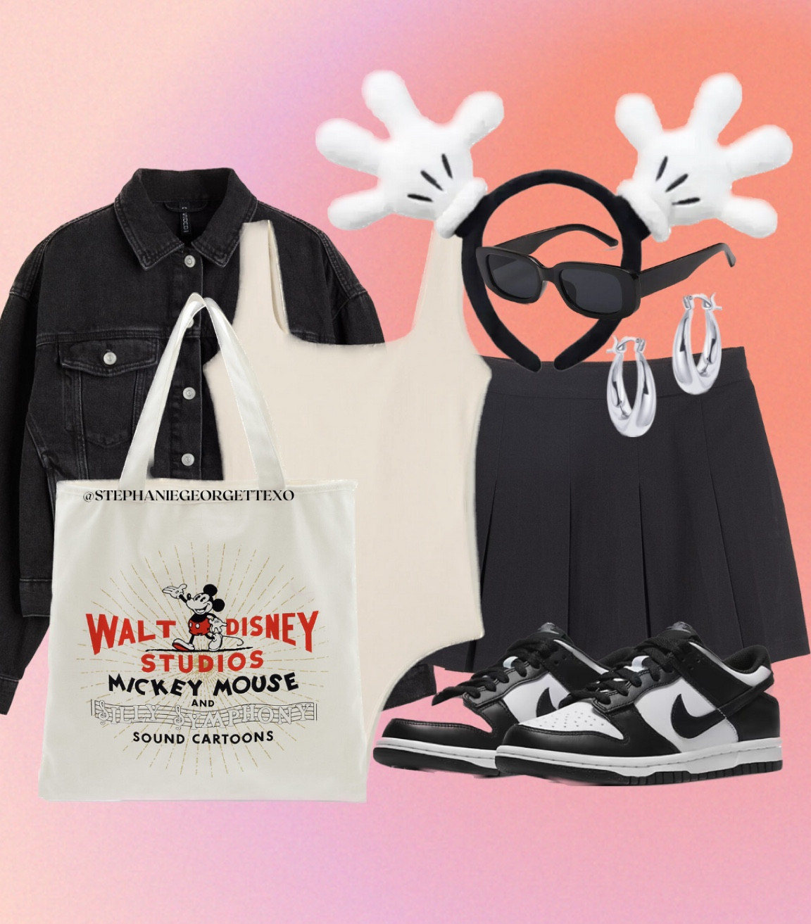 Disney tote outfit, Disneyland outfit, Disney outfit, Disney outfits, Walt Disney studios 

#LTKunder100 #LTKstyletip #LTKSeasonal