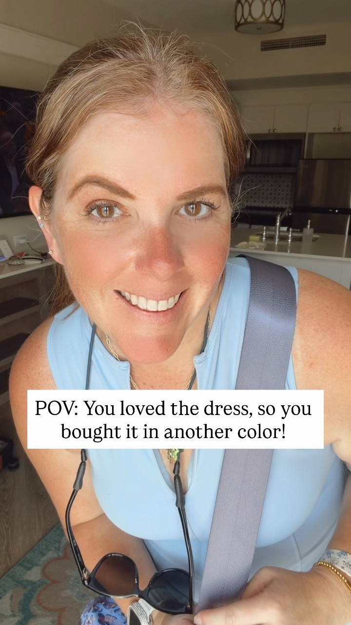 Loved the dress so much, I bought it in another color! I grabbed this from the TikTok Shop, but the dresses are also available on Amazon! The dress has a built in corset through the middle, runs TTS and is available in a lot of color options! 

#LTKActive #LTKTravel #LTKSaleAlert