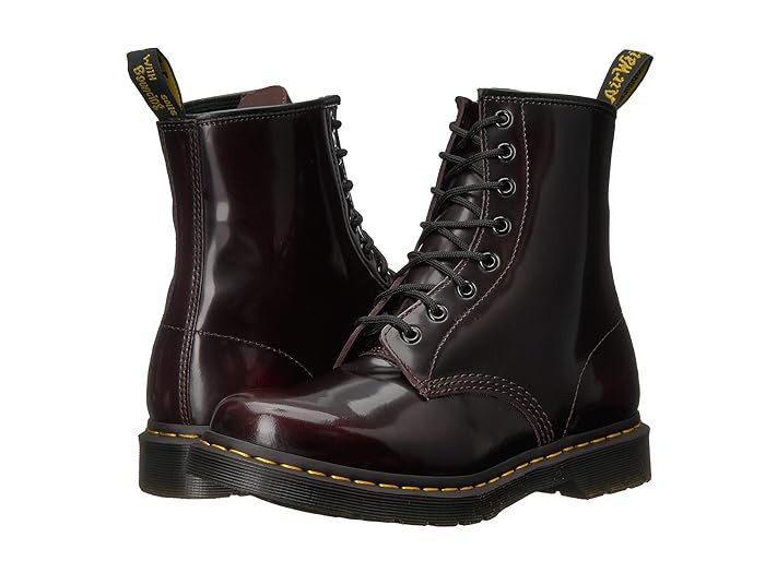 Dr. Martens 1460 W (Cherry Red Arcadia Leather) Women's Lace-up Boots | Zappos